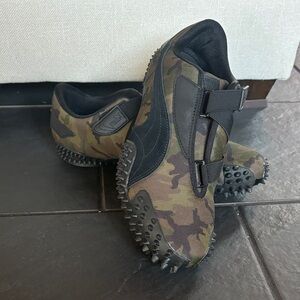 Puma Camouflage Mostro Sneakers with Black Accents